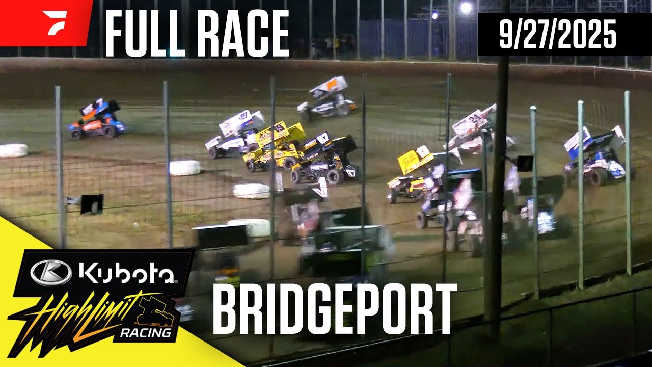 FULL RACE: Kubota High Limit Racing at Bridgeport Motorsports Park 9/27/2025